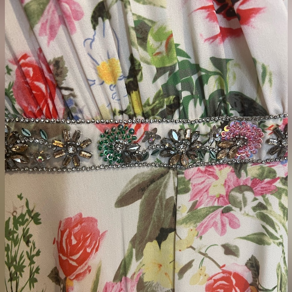 Mac Duggal Floral Gown
